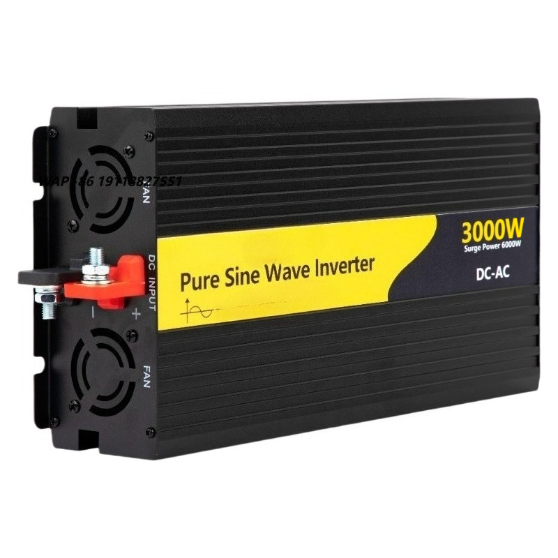 Power Inverter - Roger 3000W-B 純正弦波インバーター：12V/24V/48Vから220Vへの変換、屋外モバイル電源＆トラック搭載インバーター