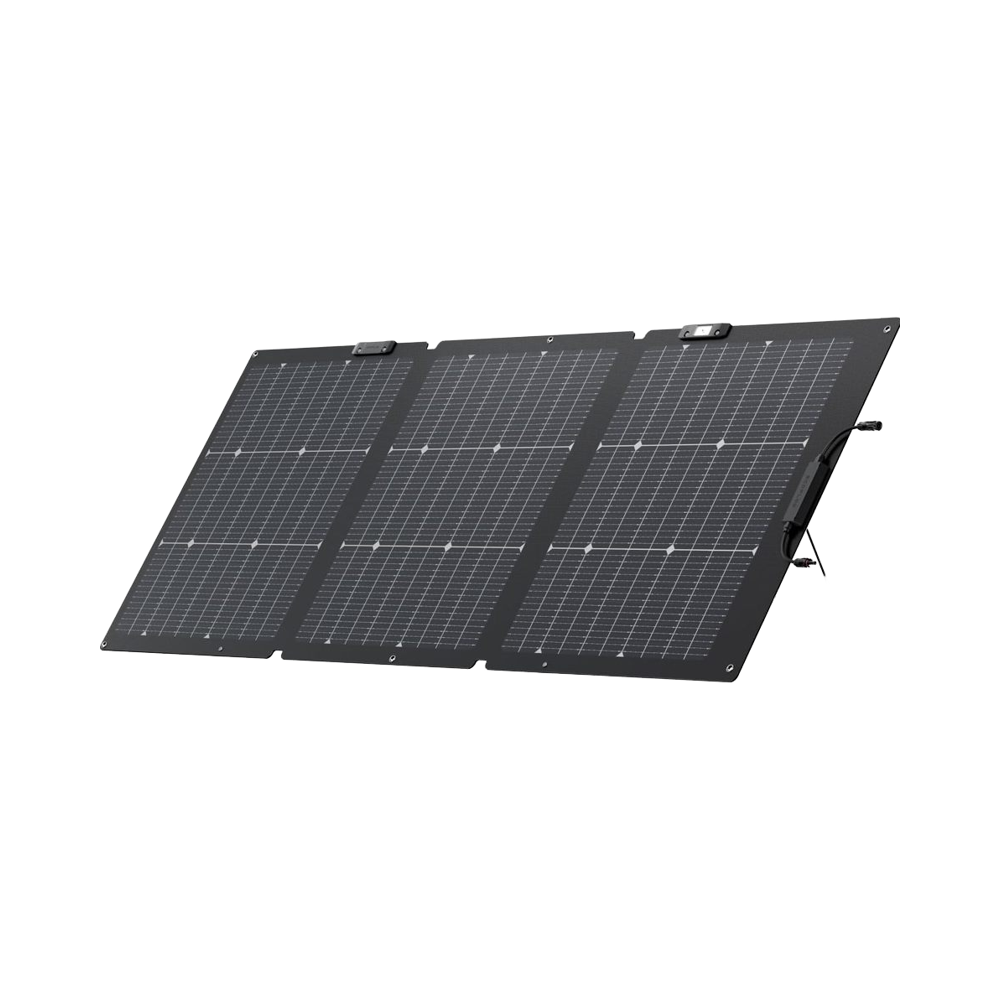Solar Panel - 160ワット折りたたみ式ソーラーパネルポータブル電源調整可能なキックスタンド防水IP68グリッド屋外キャンプRV用