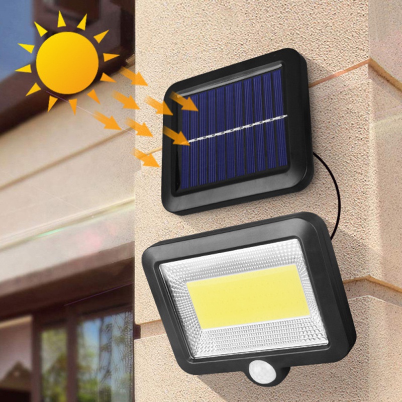 72/100COB 防水超高輝度ソーラーモーションセンサーラ - Solar Lamp のレビューと価格