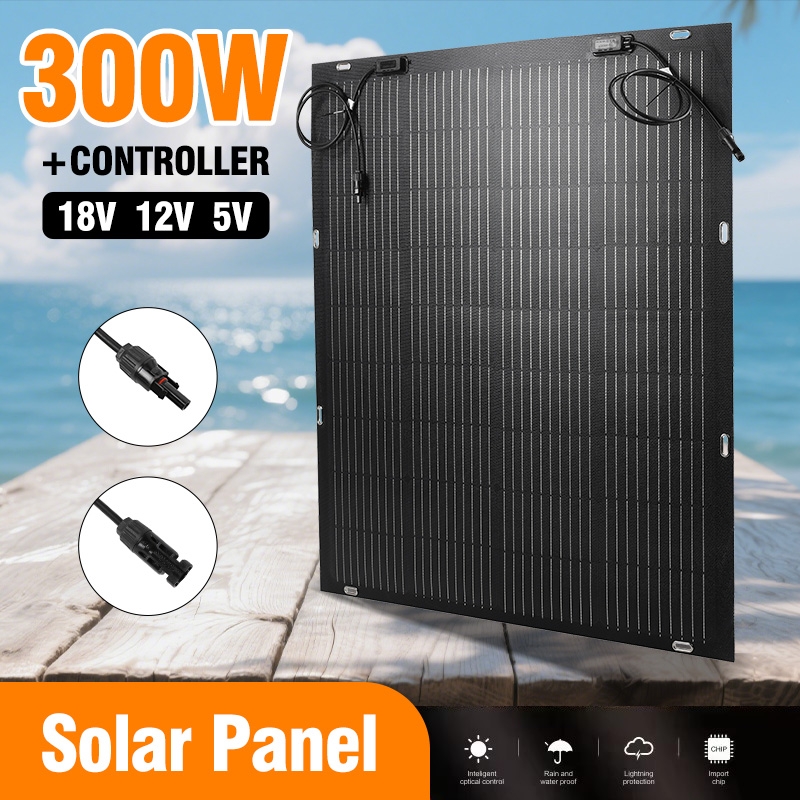 300W フレキシブルソーラーパネル 18V フレキシブル太 - Solar Panel 200W のレビューと価格