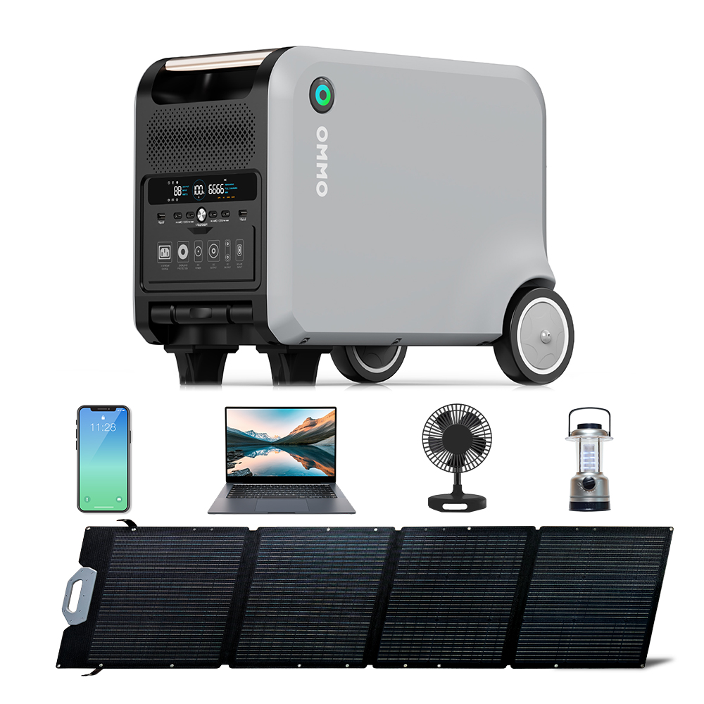 OMMO OM-PV200Z 高効率200Wオールブラック折 - Solar Panel 200W のレビューと価格