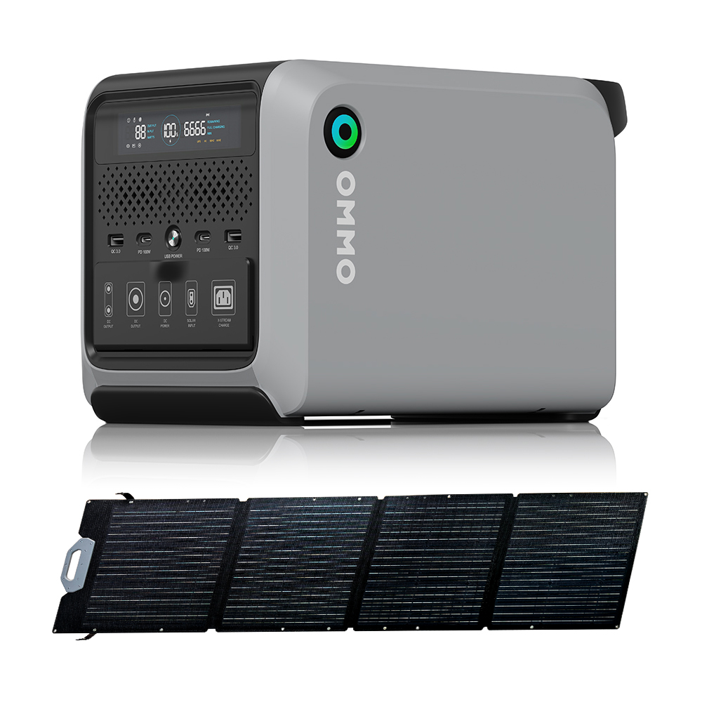OMMO OM-PV200Z 高効率200Wオールブラック折 - Solar Panel 200W のレビューと価格