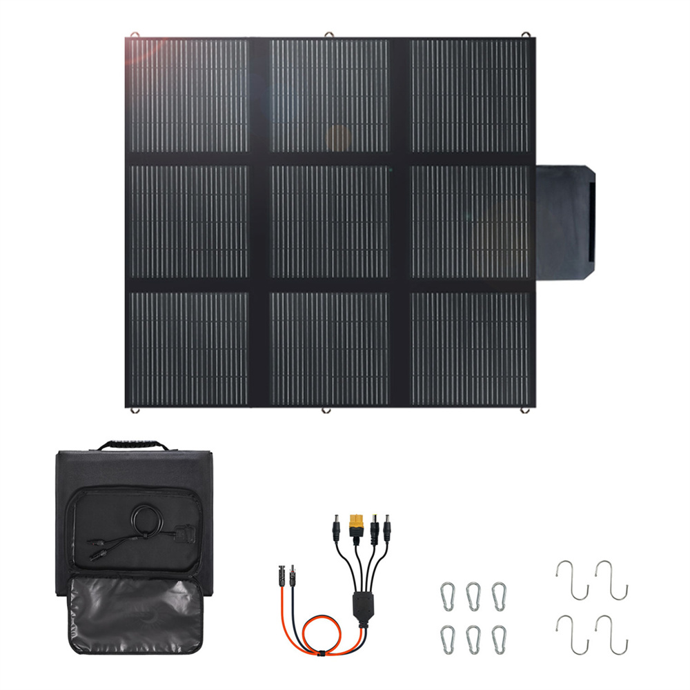 300W 12V モノラルポータブルバッテリー充電ソーラーパ - Solar Panel のレビューと価格