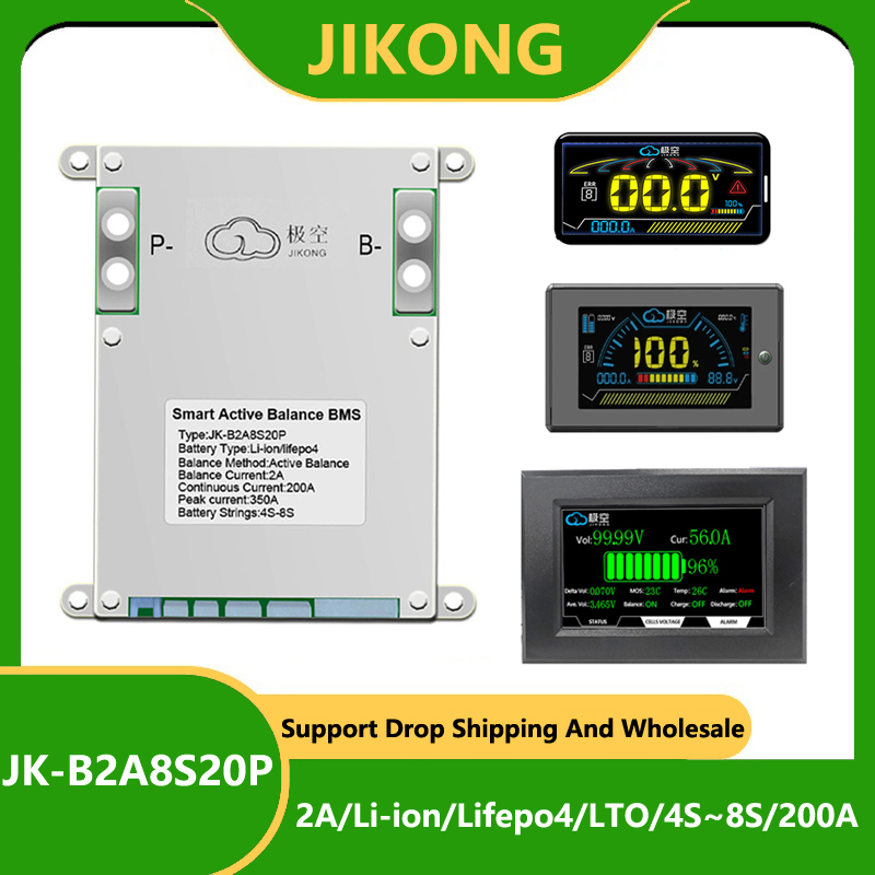 JK BMS 200A JK-B2A8S20P JKBMS  - Lithium Battery 12V のレビューと価格