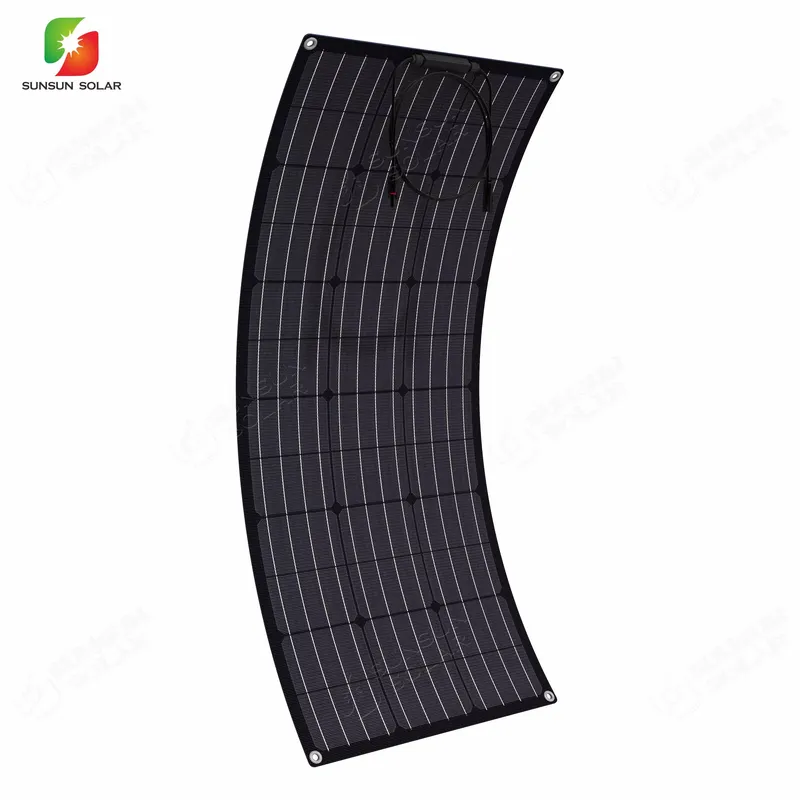 50W 100W 150W 200W フレキシブルソーラーパ - Solar Panel 200W のレビューと価格