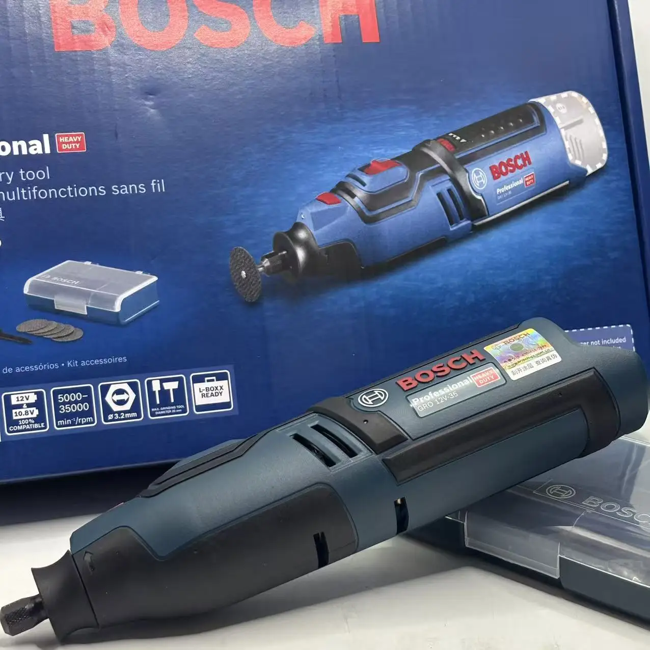 ボッシュ GRO 12V-35 プロフェッショナル 12V  - Lithium Battery 12V のレビューと価格